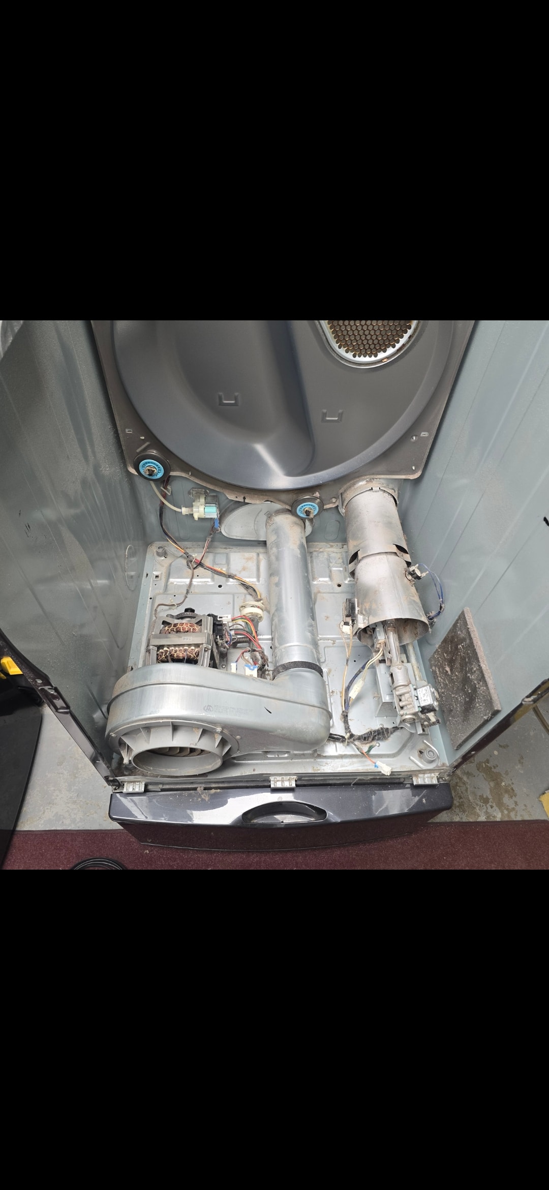 Dryer motor and blower assembly — full service